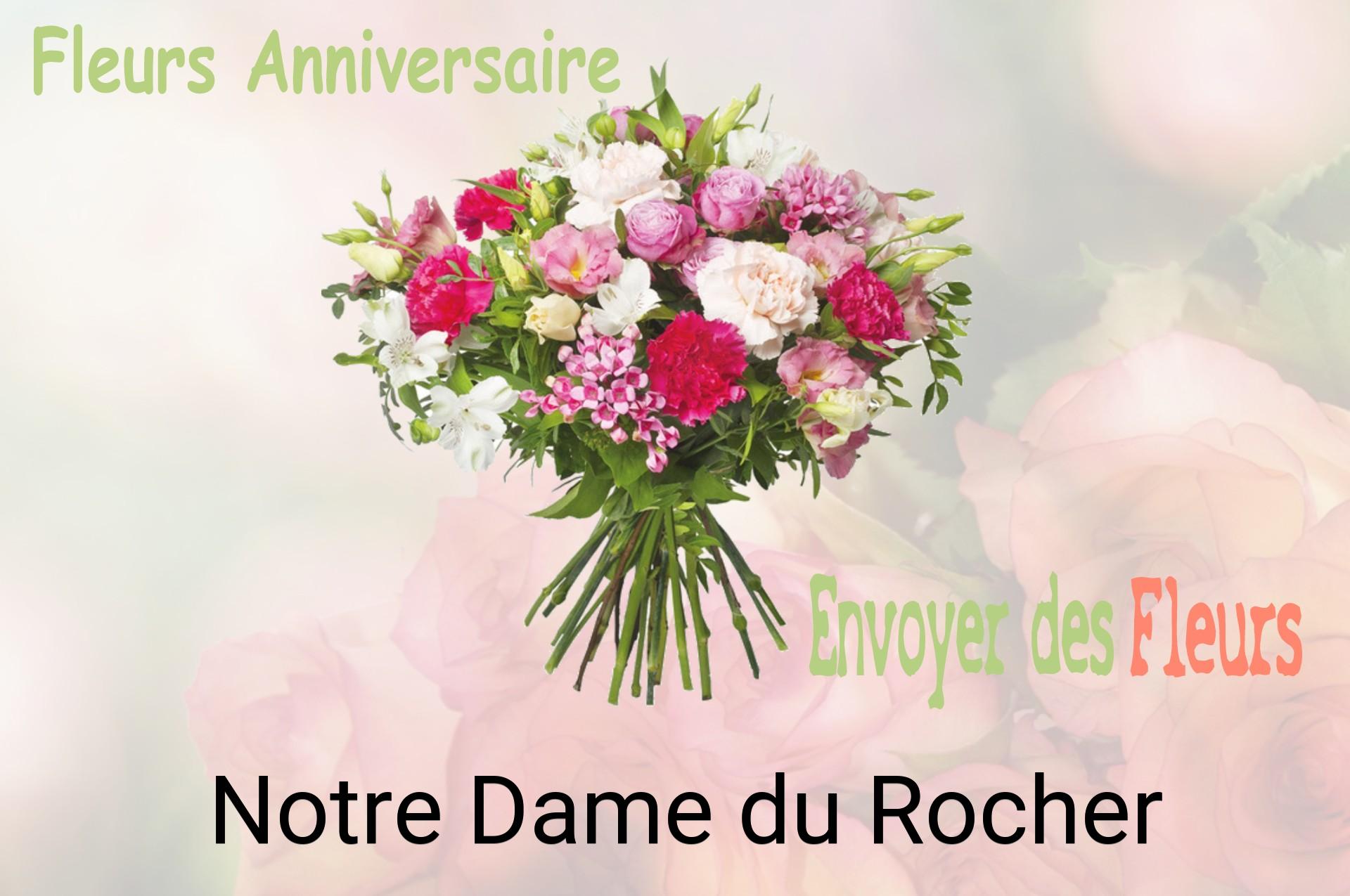 Bouquet de fleurs d’anniversaire livré à Notre-Dame-du-Rocher