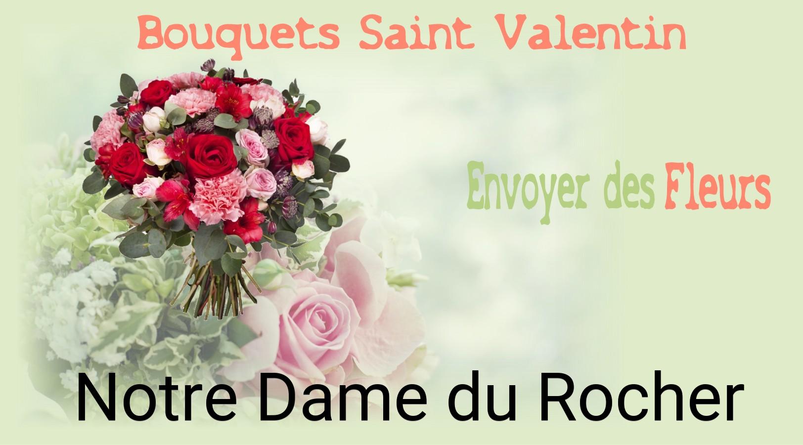 Roses de Saint-Valentin livrées à Notre-Dame-du-Rocher